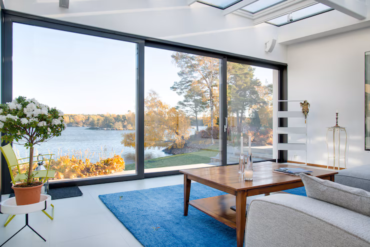 Ventana panorámica moderna